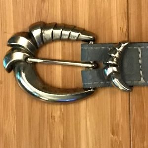 Charley Stone Paris/London Leather Belt SZ Small